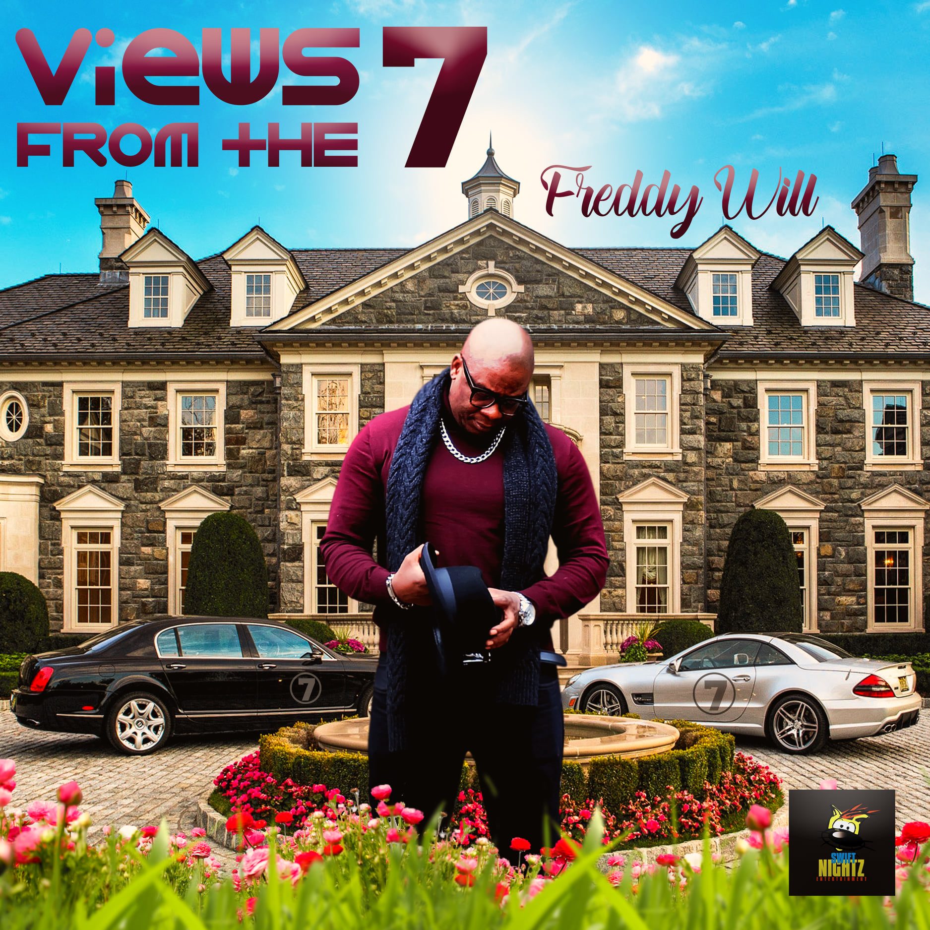 A poster on drake inspired views from the 7 compilation album