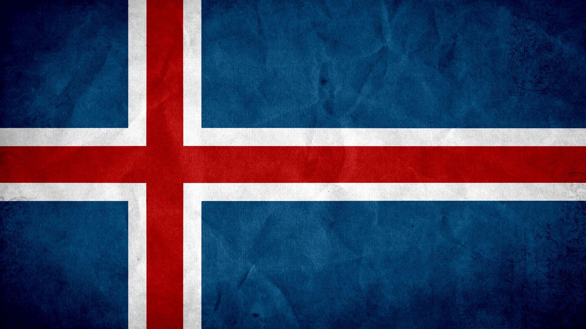 A picture of the national flag of Iceland